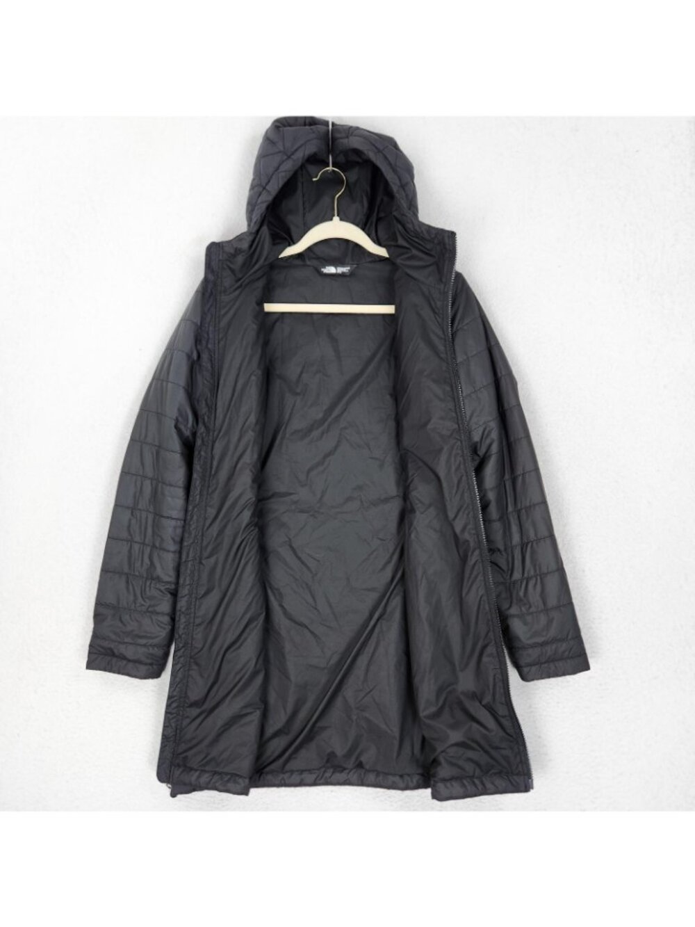 The North Face Jackets Womens Medium Black Tamburello Puffer Parka Hooded - Picture 8 of 15